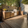 Pine Wood Solid Thermowood Outdoor Flooring