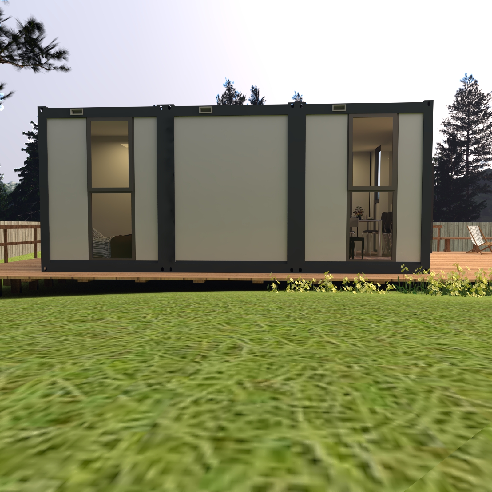 Prefabricated Modular Tiny Houses For Sale Modern Design Luxurious Container Home Prefab Houses