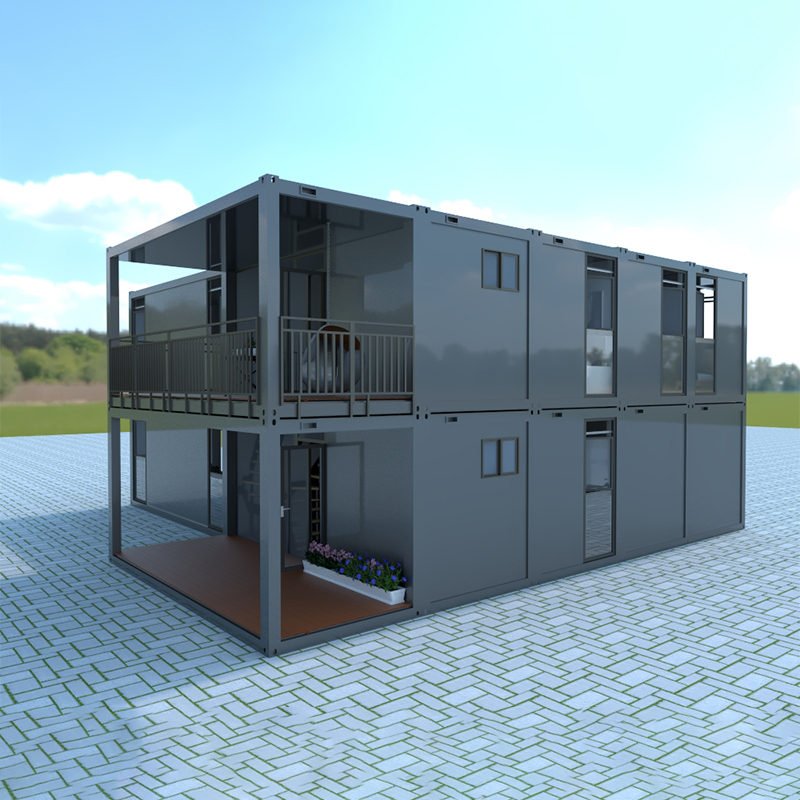 Small Prefab Houses Light Steel Prefabricated Modular Home Container Home 3 Bedroom Villa