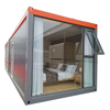 Super Low Cost 2 Containers Prefabricated House Fast Build Light Steel Villa Tiny Prefab House Apartment