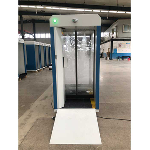 China Manufacturer Demountable Mobile Disinfection Channel Gate Chamber Public Sanitising Tunnel Temperature Measure Equipment 